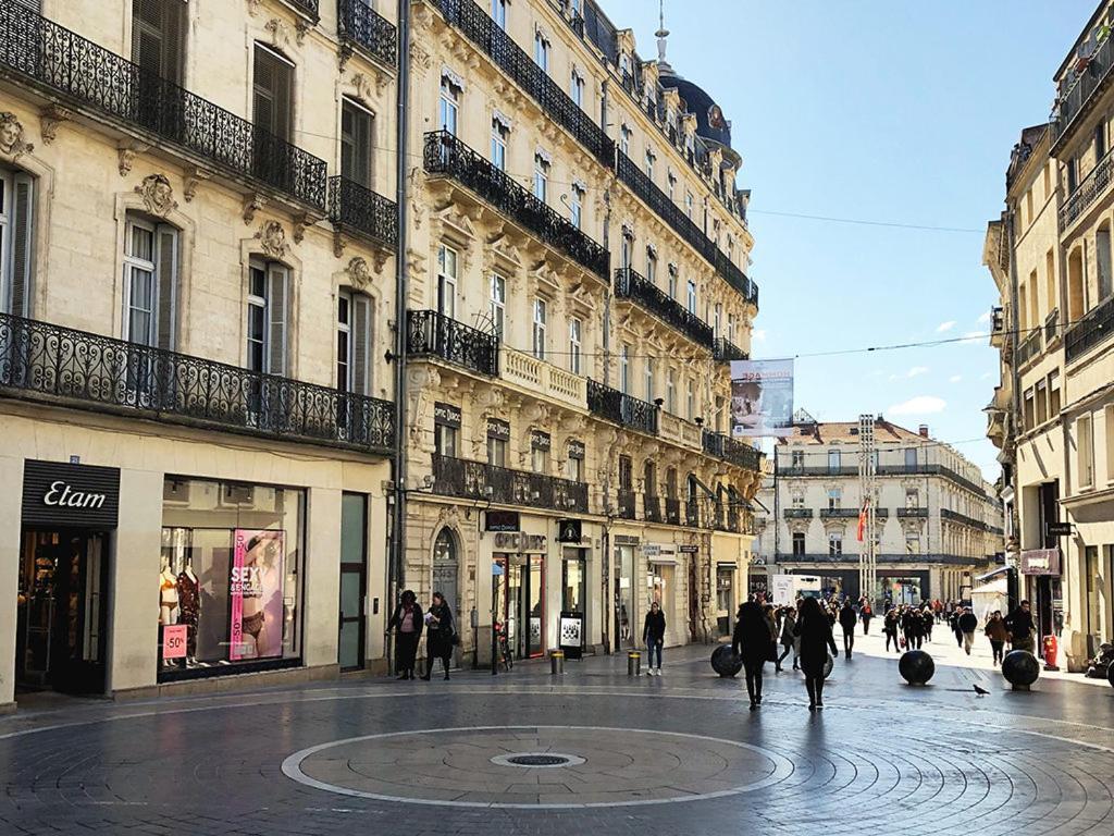 Апартаменти Le Havre De Paix Montpellierain - Terrasse Et Parking Prive Екстер'єр фото